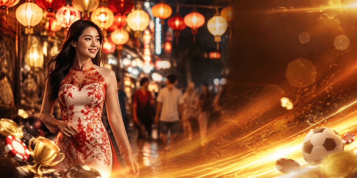 Cảnh chơi bài tại chợ đêm Hà Nội với không khí giải trí sôi nổi về đêm