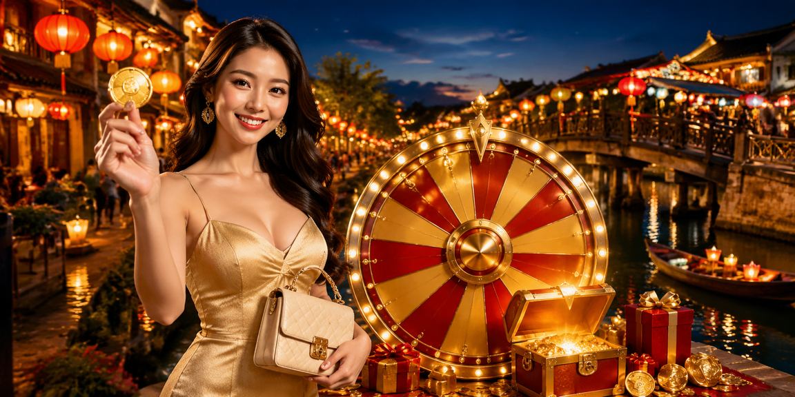 Người dùng tại Hội An tham gia chương trình may mắn và kiểm tra kết quả qua điện thoại vào buổi tối